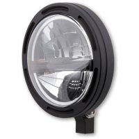 pro 5 3/4 inch LED headlight FRAME-R2 TYPE 5, black, bottom mount HIGHSIDER