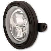pro 5 3/4 inch LED headlight FRAME-R2 TYPE 7, black, side mount HIGHSIDER