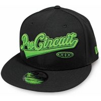 PRO CIRCUIT Snapback Hat - Black/Neon Green