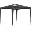 Professionellt partytält antracit 90 g/m² vidaXL 2.5 x 2.5 m – miniatyr 2