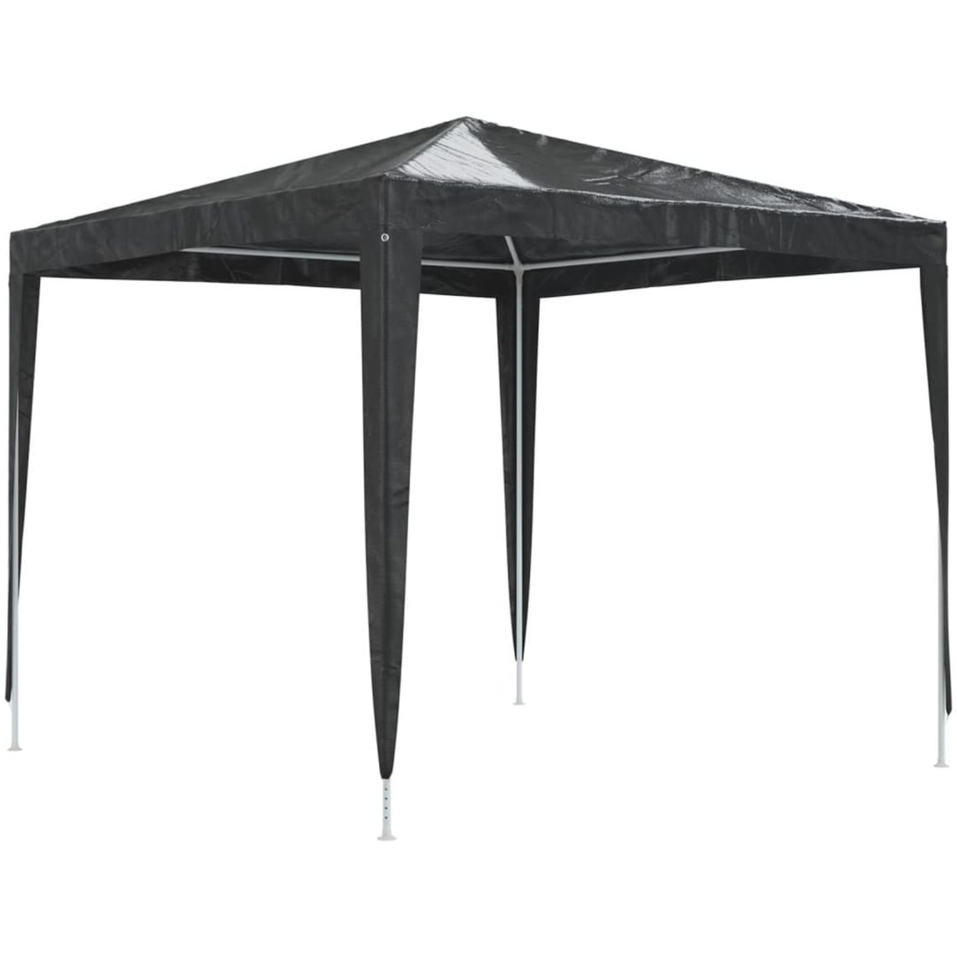 Professionellt partytält antracit 90 g/m² vidaXL 2.5 x 2.5 m – bild 2
