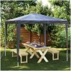 Professionellt partytält antracit 90 g/m² vidaXL 2.5 x 2.5 m – miniatyr 1