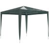 Professionellt partytält grön 90 g/m² vidaXL 2.5 x 2.5 m – miniatyr 2