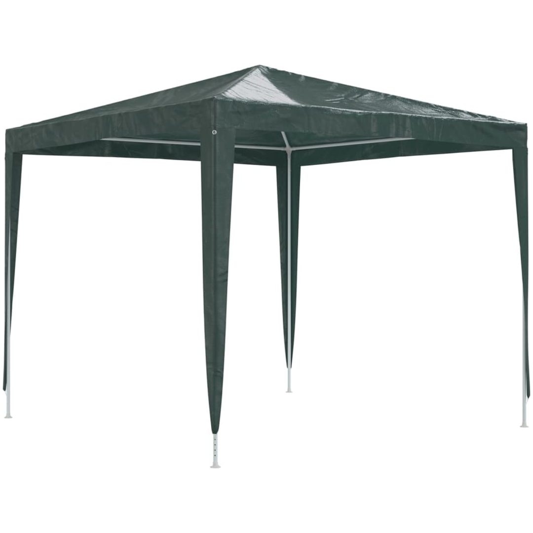 Professionellt partytält grön 90 g/m² vidaXL 2.5 x 2.5 m – bild 2