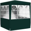 Professionellt partytält med väggar grön 90 g/m² vidaXL 2 x 2 m – miniatyr 6