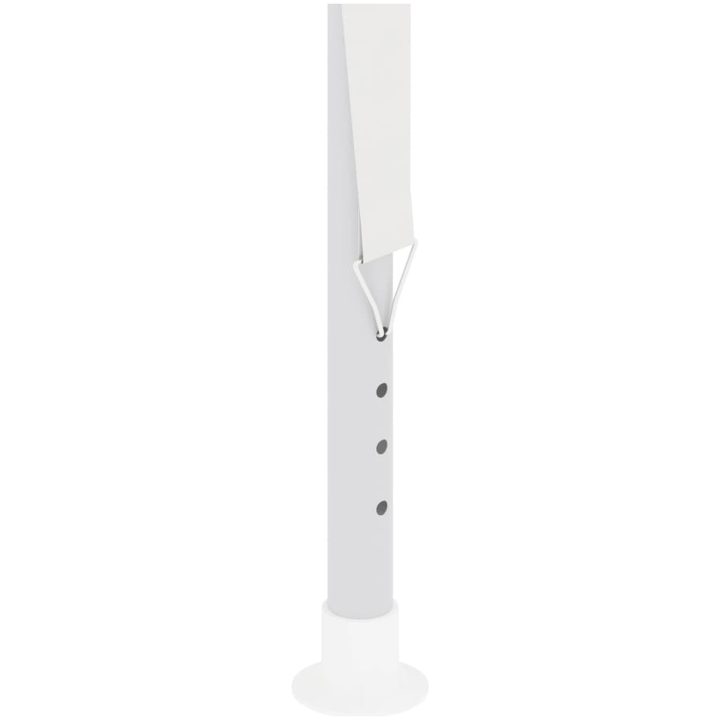 Professionellt partytält med väggar vit 90 g/m² vidaXL 2.5 x 2.5 m – bild 8