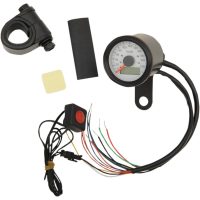 Programmerbar Hastighetsmätare Med Indikatorlampor Elektronisk DRAG SPECIALTIES