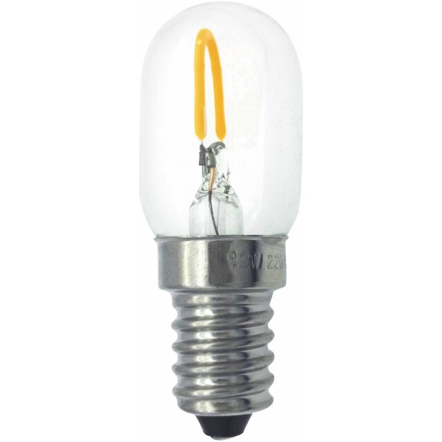 Filament LED-lampa, Päron, Klar, 0,5W, E14, 230V, MB MALMBERGS