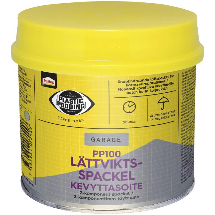 PTX PP 100 180ml/460ml MLX6 SPACKEL LÄTTVIKT 100 180ML – bild 2
