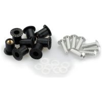 Puig Screw Kit whit silentblocks C/Silver
