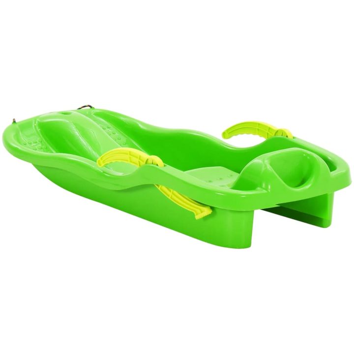 Pulka med bromsar grön 87x40x18 cm polypropylen vidaXL – bild 4