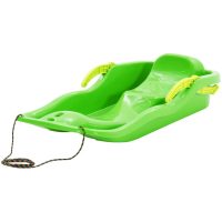 Pulka med bromsar grön 87x40x18 cm polypropylen vidaXL