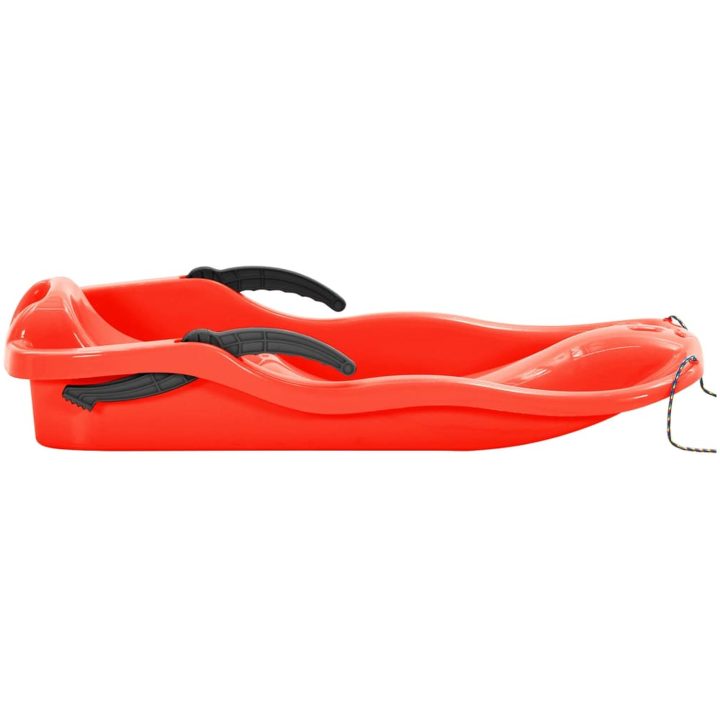 Pulka med bromsar röd 87x40x18 cm polypropylen vidaXL – bild 3