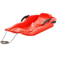 Pulka med bromsar röd 87x40x18 cm polypropylen vidaXL