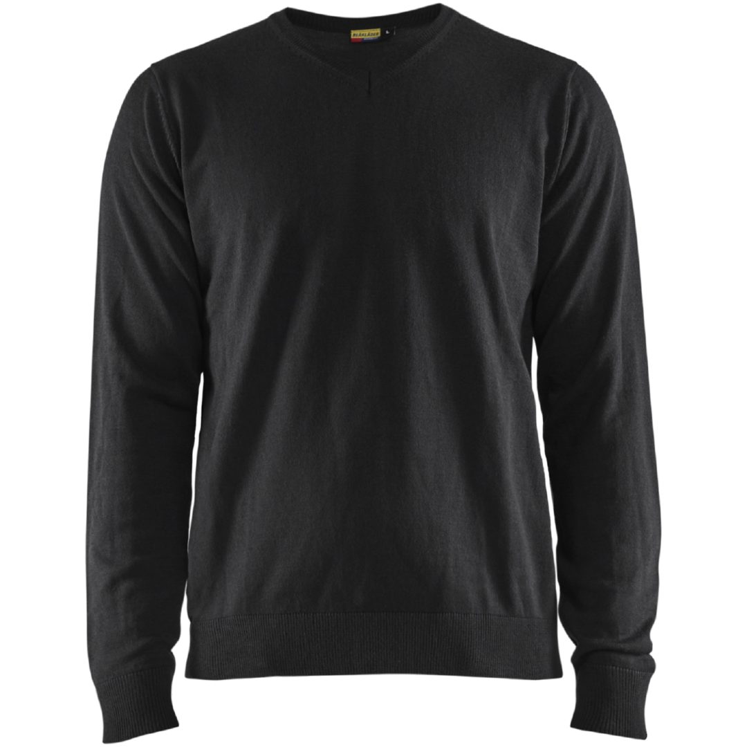 Pullover 35901073 Svart BLÅKLÄDER PULLOVER 35901073 SVART XS