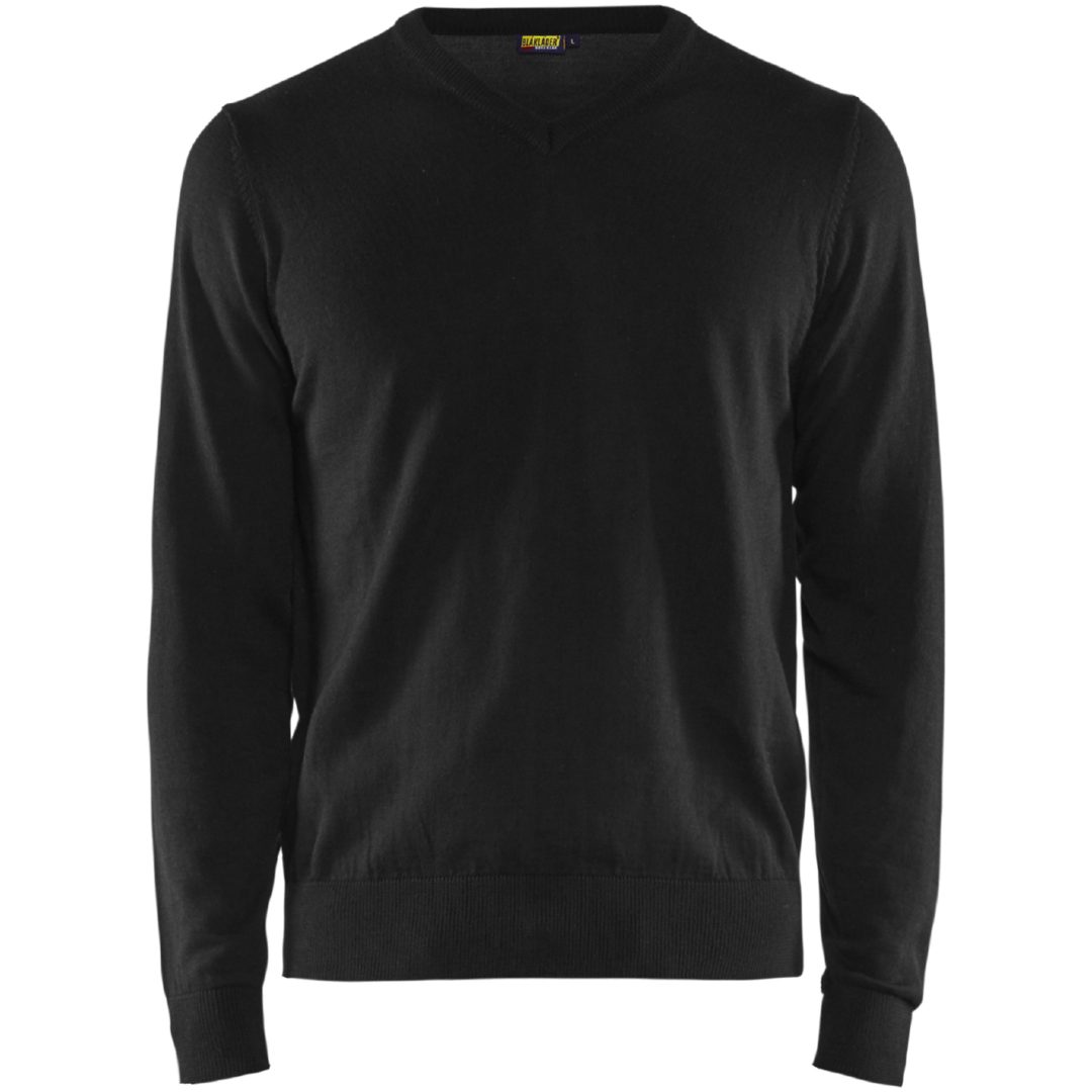 Pullover 35902122 Svart BLÅKLÄDER PULLOVER 35902122 SVART XS