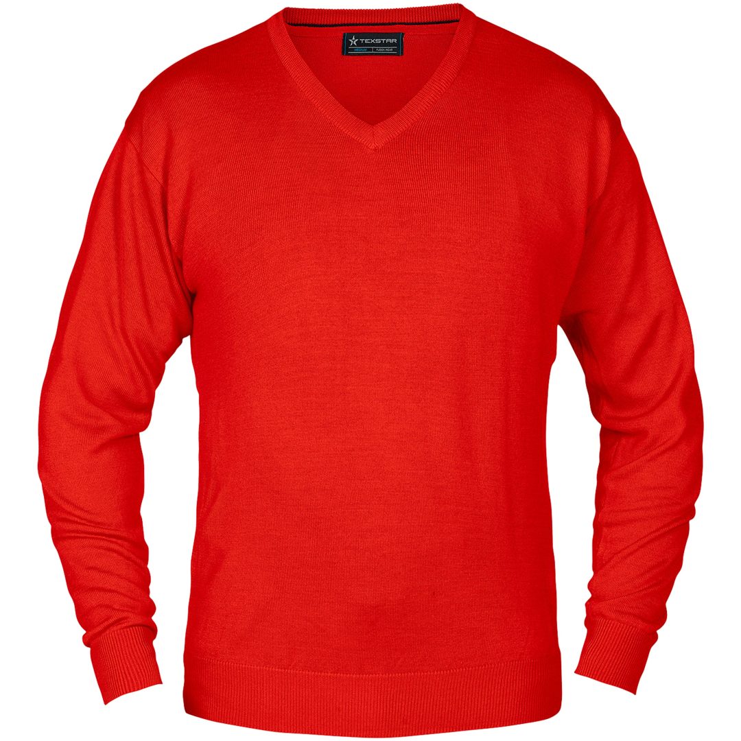Pullover Röd Pl04 Texstar Small