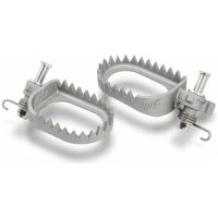 Punk Footpegs Silver S3