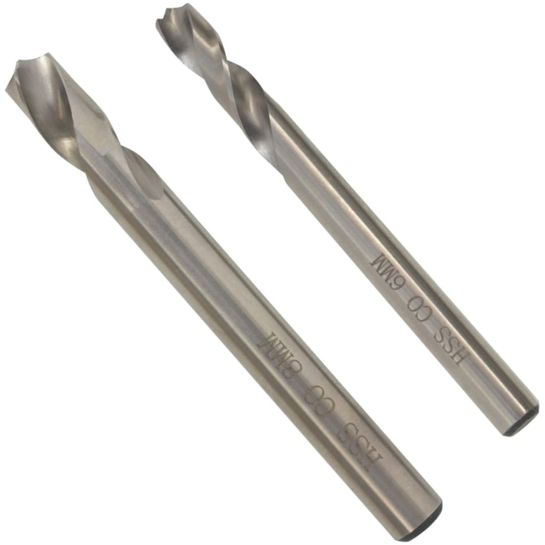Punktsvetsborr set 2 delar 6/8 mm HSS vidaXL