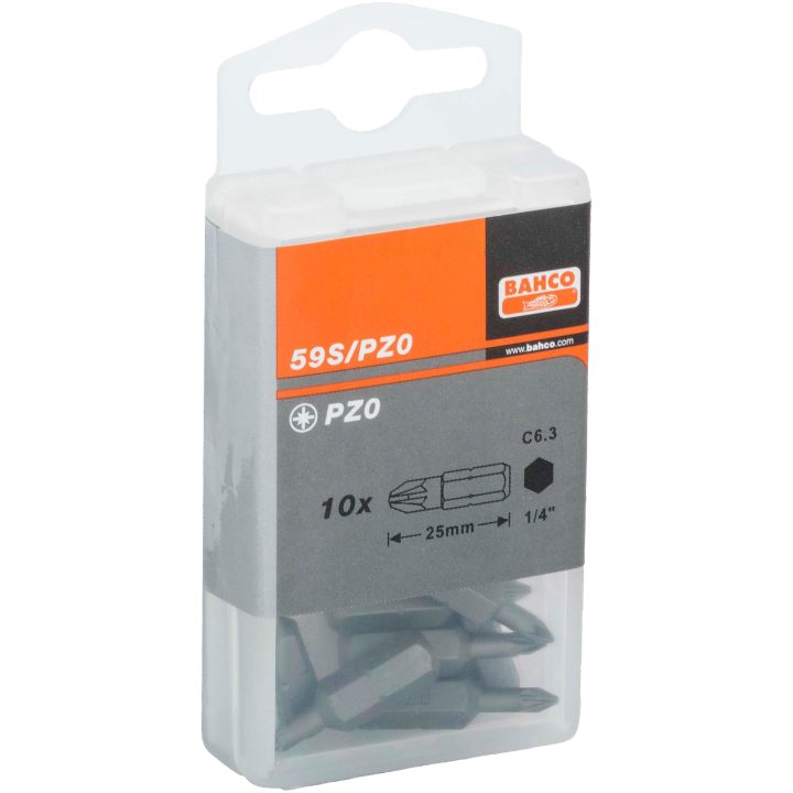 PZ0 bits Standard BAHCO PZ0 bits / 25 mm / 10 st – bild 8