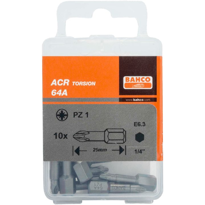 PZ2 bits ACR BAHCO PZ2 bits / 25 mm / 2 st – bild 4
