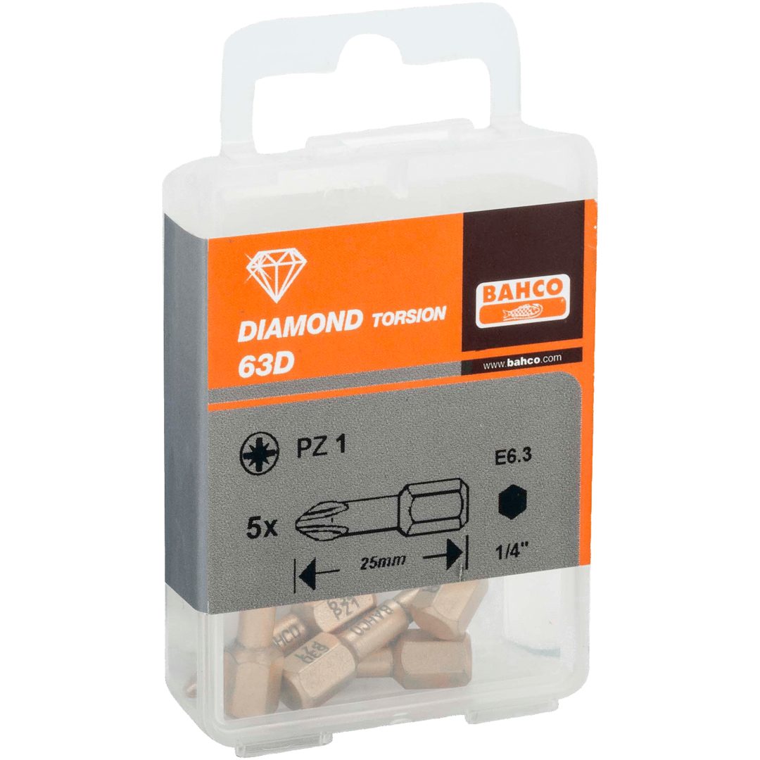 PZ3 bits Diamant BAHCO PZ3 bits / 25 mm / 5 st – bild 3