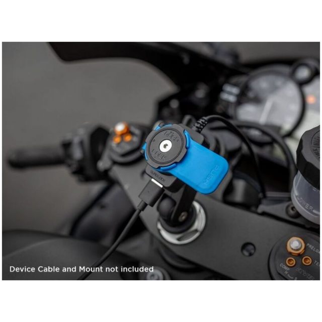 Quad Lock USB-Laddare Motorcykel Quick Charge 2.0 Svart