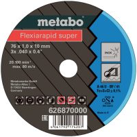Qualitätsklasse A 46-U Flexiarapid Super Inox METABO