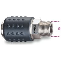 Quick 1/4' Universal Ball Air Coupling BETA