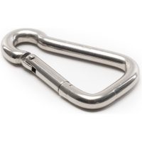 Qvarken Brandkårshake Delta AISI316 10mm 100mm