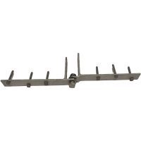 Qvarken bryggbeslag kit rak 500x130x40mm varmförzinkat stål