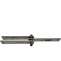 Qvarken bryggbeslag rak 350x60mm varmförzinkat stål