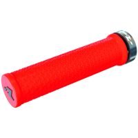 R-Bike Lock-on Grips Neon Red E-Bike Rtech