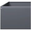 Rabattkant upphöjd antracit stål vidaXL 100 x 100 x 18.5 cm – miniatyr 7