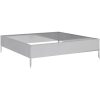 Rabattkant upphöjd galvaniserat stål vidaXL 100 x 100 x 26 cm – miniatyr 6