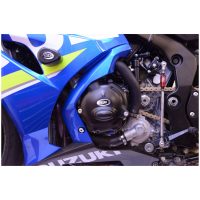 Race Series Left Cranckase Protection Cover Black Suzuki GSX-R1000 R&G Racing