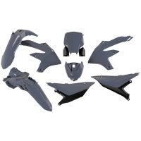 RACETECH 6-Piece Plastic Kit - Grey