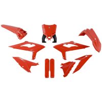 RACETECH 6-Piece Plastic Kit - Red