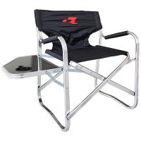 RACETECH Folding Director's Chair - Black