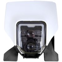 RACETECH Front Headlight Mask With Homologated LED Light