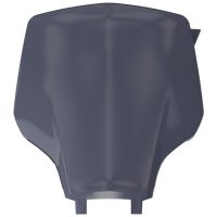 RACETECH Front Number Plate - Grey