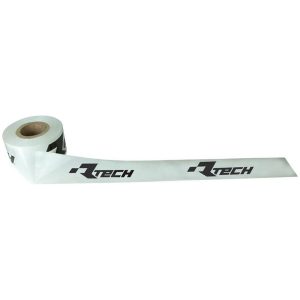 RACETECH Track Marker Tape 120 m - White/Noir