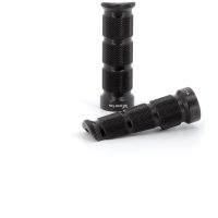 Racing Foot Pegs Black V PARTS