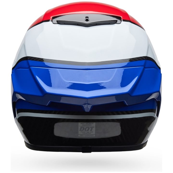 Racinghjälm Race Star Dlx Flex Rsd Glans Blå/vit/röd BELL s – bild 2