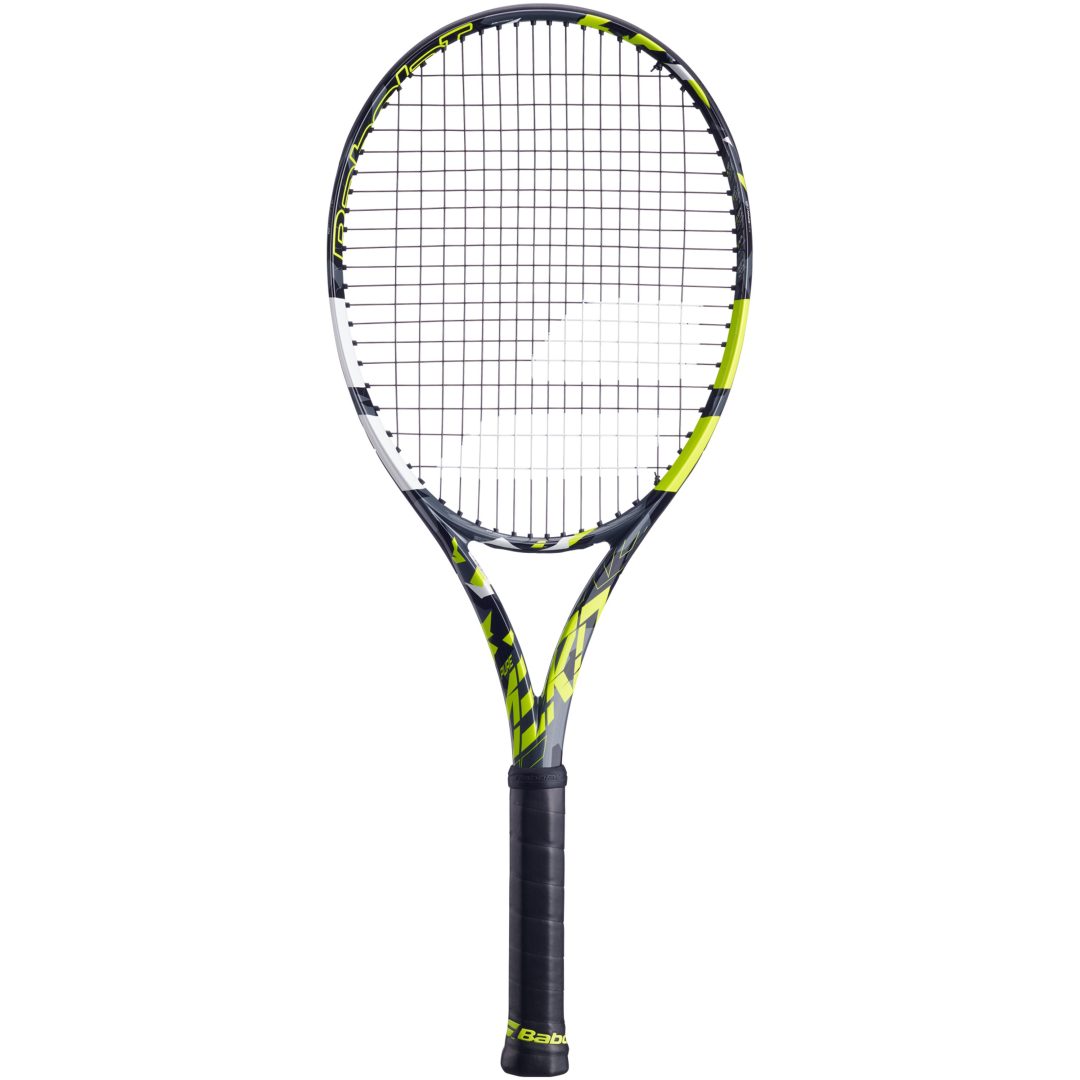 Racketar Pure Aero Strung Mörkgrå Babolat