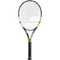 Racketar Pure Aero Strung Mörkgrå Babolat