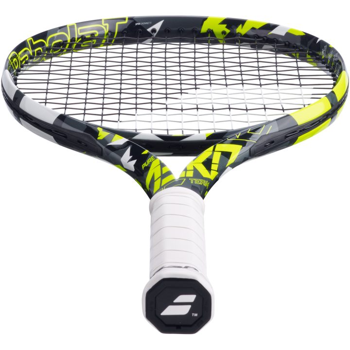 Racketar Pure Aero Team Strung Mörkgrå Babolat – bild 2