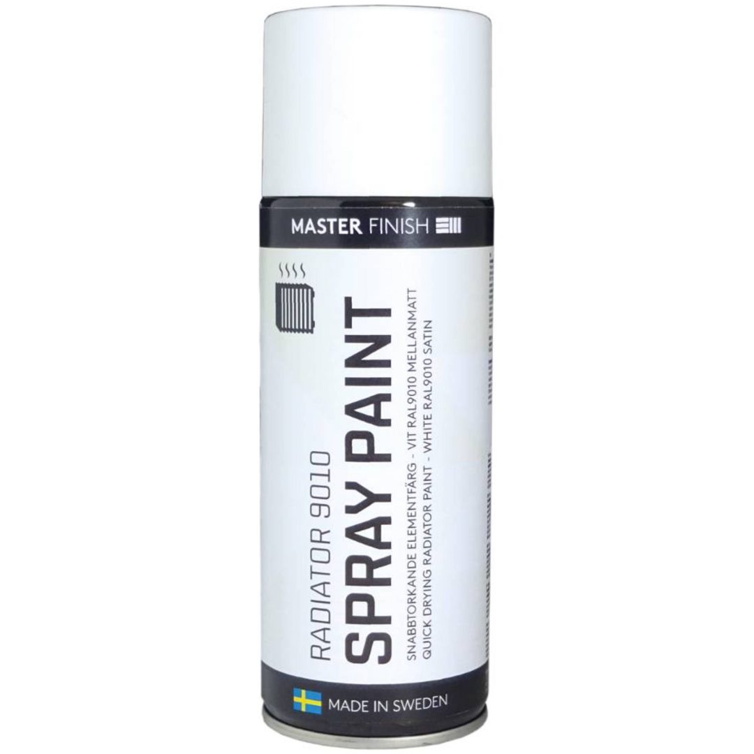 Radiator 9010 Spray Paint Spraymaster ELEMENTSPRAY VIT 400ML