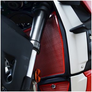 Radiator Guard Titanium - Ducati R&G Racing