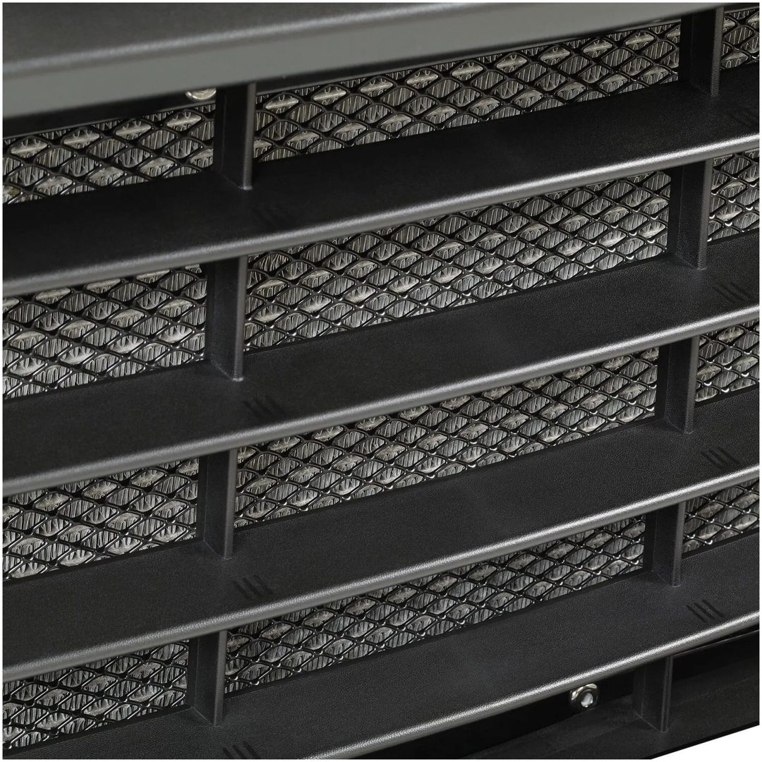 Radiatorgaller Svart Pulverlackerad SHOW CHROME – bild 2